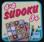 4 X 4 Sudoku - 4 (3+ Yaş) Bulmaca Kitapları