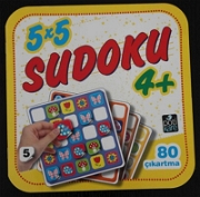 5 X 5 Sudoku - 5 (4+ Yaş) Bulmaca Kitapları