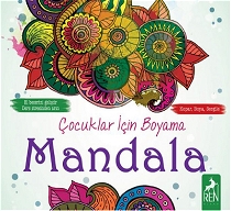 Çocuklar İçin Boyama - Mandala