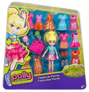 Polly Pocket Moda Seti Floral Party Oyuncak Bebekler
