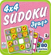 4x4 Sudoku-2 (3+ Yaş) Bulmaca Kitapları