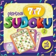 7x7 Çıkartmalı Sudoku - 2 (6+ Yaş) Bulmaca Kitapları