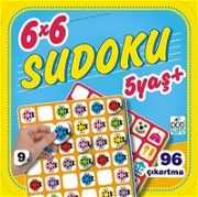 6x6 Sudoku - 9 (5+ Yaş) Bulmaca Kitapları