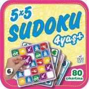 5x5 Sudoku-6 (4+ Yaş) Bulmaca Kitapları