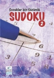 Çocuklar İçin Çözümlü Sudoku 2 Bulmaca Kitapları