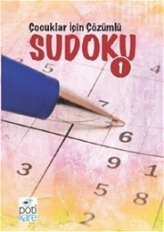 Çocuklar İçin Çözümlü Sudoku 1 Bulmaca Kitapları