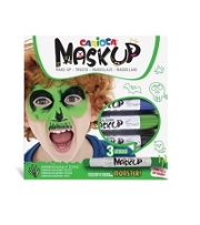 Carioca Mask Up Yüz Boyası - Canavarlar 3 Renk Boyalar ve Resim Malzemeleri