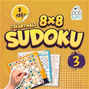8x8 Çıkartmalı Sudoku-3 Bulmaca Kitapları