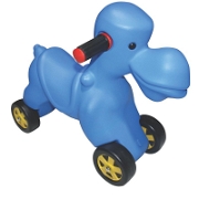 Tekerlekli Afacan Köpek - Rd 9072 Mavi Bebek Oyuncakları
