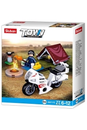 Sluban Town Maceracı - 77 Parça Lego ve Yapı Oyuncakları