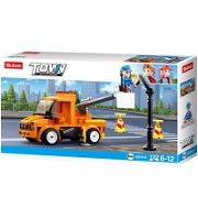 Sluban Town İş Arabası Lego ve Yapı Oyuncakları