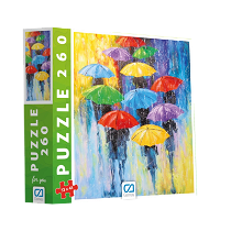 Şemsiyeler Puzzle - 260 Parça