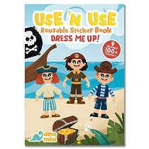 Use 'n Use Reusable Sticker Kitabı - Dress Me Up!