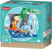 Sluban Mini Handcraft Maceracı Sörf Yapım Seti Lego ve Yapı Oyuncakları