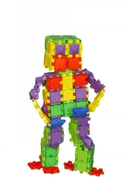 Flexy Tangles Parça Birleştirme 100 Parça Lego ve Yapı Oyuncakları