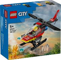 Lego City İtfaiye Kurtarma Helikopteri - 60411