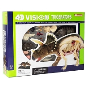 4d Master Vision Anatomi Modeli - Triceratops Dinozor Maketler
