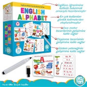 English Alphabet Yabancı Dil Kitap ve Eğitim Kartları