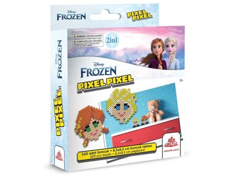 Pixel Pixel Aktivite Seti - Frozen Anna Ve Elsa