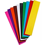 Krapon Kağıdı Karışık Renk 10'lu Kırtasiye Hobi Ürünleri ve Sanat Malzemeleri