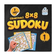 8x8 Çıkartmalı Sudoku-1 Bulmaca Kitapları