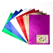 Alüminyum Folyo Kağıt 10'lu 6 Renk Kağıt Ürünleri