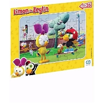 Limon İle Zeytin Frame Puzzle 35 Parça - 5083