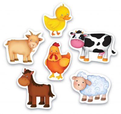 Baby Puzzle - Çiftlik Hayvanları Yaş-1+