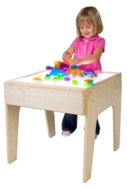 Led Işıklı Oyun Masası (ayaklı Ve Masaüstü ) İç Mekan Çocuk Parkları