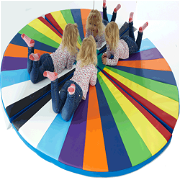 Renkli Köşe (120x120x10 Cm) Montessori Materyalleri
