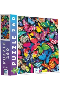 Kelebekler Puzzle - 260 Parça