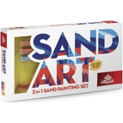 Sand Art Yetişkin Kum Boyama Aktivite Seti - Manzara Boyalar ve Resim Malzemeleri