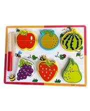 Ahşap Meyve Kesme Seti Montessori Materyalleri