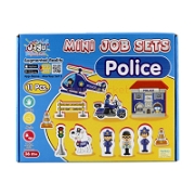 Konuşan Mini Play Set Polis Maketler