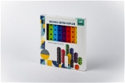 Geçmeli Birim Küpleri - 100 Parça 10 Renk Montessori Materyalleri