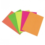 Fosforlu Fon Kartonu 10'lu - 20x30 Cm Kağıt Ürünleri