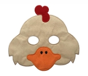 Tavuk Figürlü Maske Çocuk ve Bebek Giyim