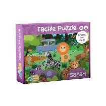 Neobebek Tactile Puzzle - Safari