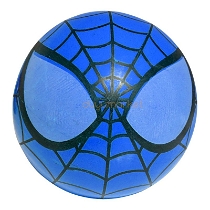 Süper Kahraman Plastik Top - Mavi
