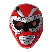 Eğlenceli Süper Maske - Kırmızı
