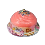 Puffy Coton Cupcake Slime - Turuncu Oyun Hamurları ve Setleri