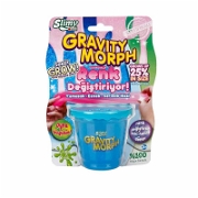 Gravity Morph Renk Değiştiren Simli Slime - Mavi Oyun Hamurları