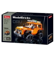 Sluban Model Bricks Off Road - Turuncu Lego ve Yapı Oyuncakları