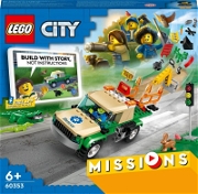 Lego City Vahşi Hayvan Kurtarma Görevleri - 60353 Lego ve Yapı Oyuncakları