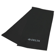 Delta Pilates Bandı Orta Sert 120x15 Cm Direnç Lastiği - Siyah 