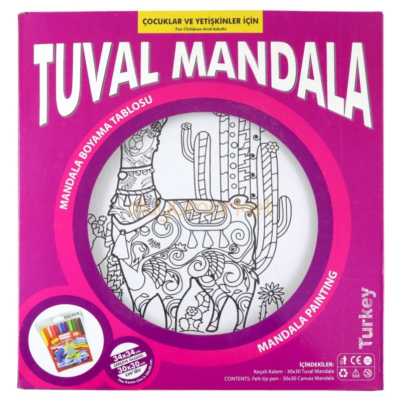 Tuval Mandala - Lama