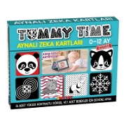 Tummy Time - Aynalı Zeka Kartları Bebek Kitapları ve Eğitim Kartları