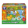 Orchard Who's In The Jungle? Puzzle (Ormanda Kimler Var?)