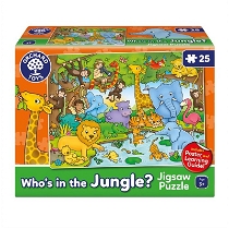 Orchard Who's In The Jungle? Puzzle (Ormanda Kimler Var?)