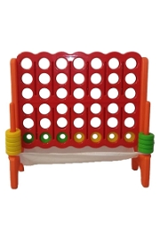 Hedef 4 Zeka Ve Strateji Oyunu - Kırmızı Turuncu Bahçe Oyuncakları